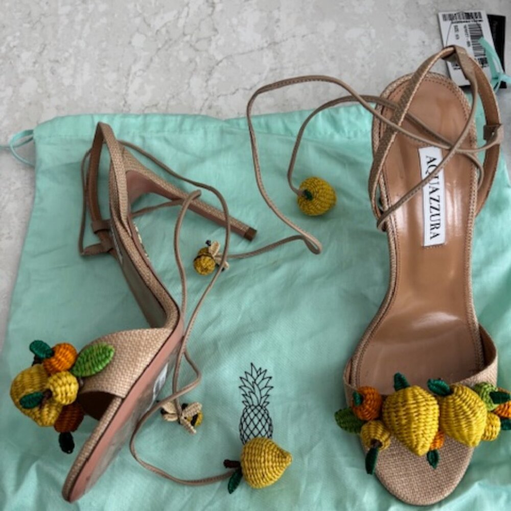 AQUAZURRA CITRUS PUNCH SANDALS - Picture 2 of 4